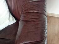 Grajewo ogłoszenia: Sprzedam w bardzo dobrym stanie fotel skórzany - zdjęcie
